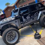 Jeep out front of Sharky's for Florida Jeep Jam event